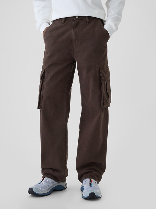 Image number 2 showing, '90s Loose Cargo Jeans