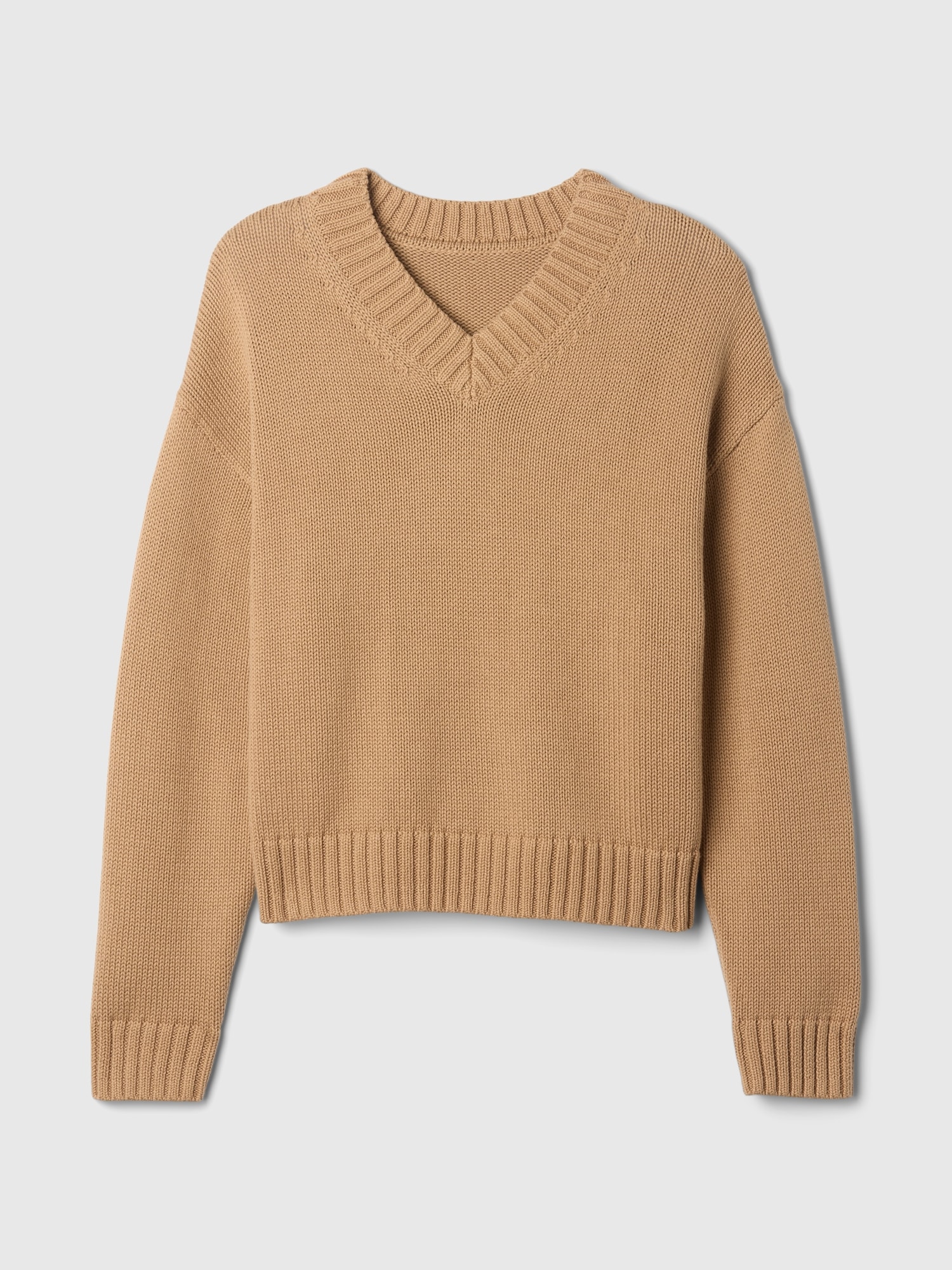 Baggy v neck sweater deals