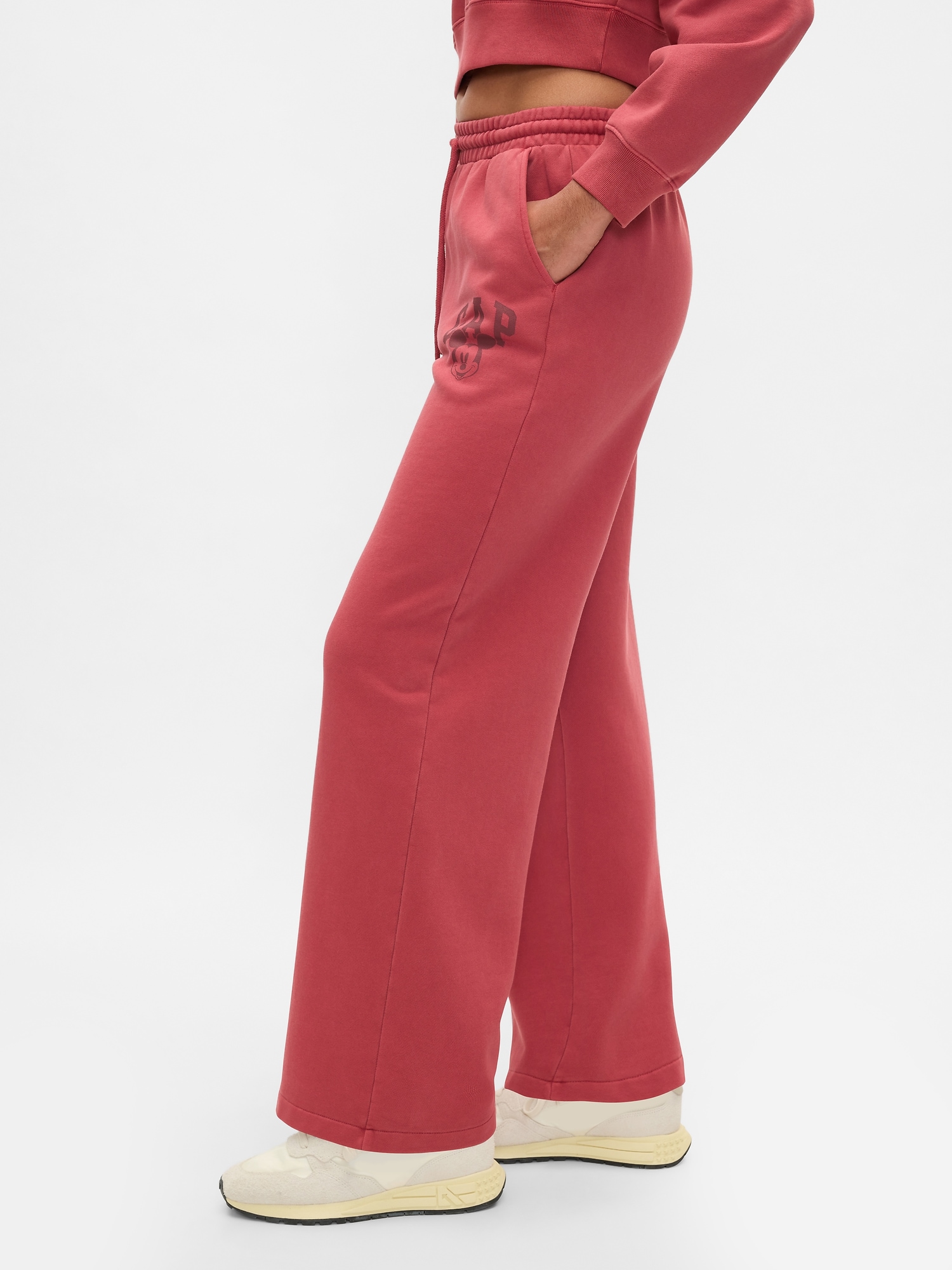 Red gap sweatpants on sale