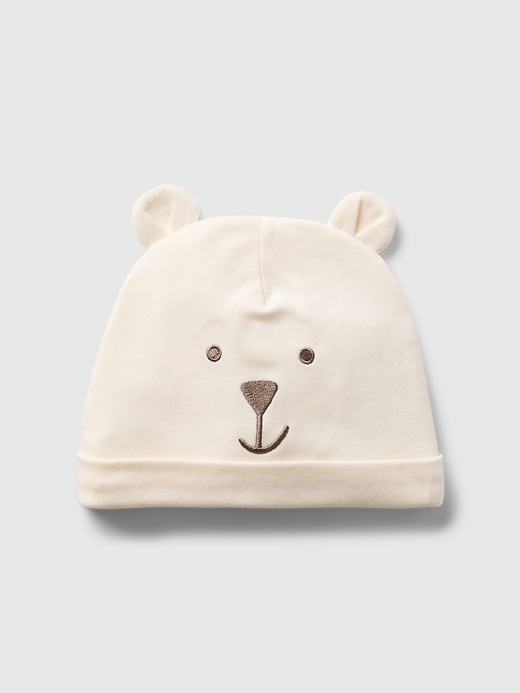 Image number 1 showing, Baby Supima® Brannan Bear Hat