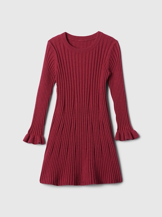 Image number 2 showing, Baby & Toddler CashSoft Rib Sweater Dress