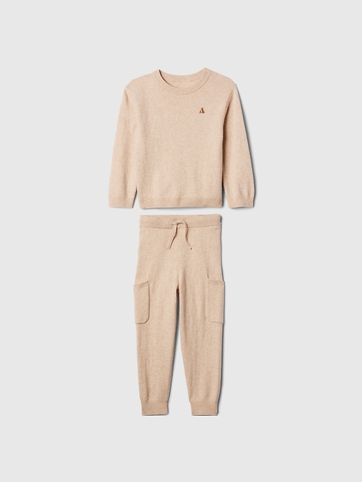 Image number 2 showing, Baby & Toddler CashSoft Sweater Set