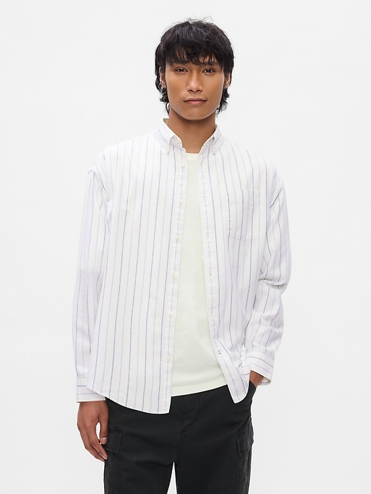 Image number 1 showing, Oxford Big Shirt