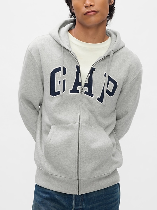 Image number 4 showing, VintageSoft Arch Logo Full-Zip Hoodie