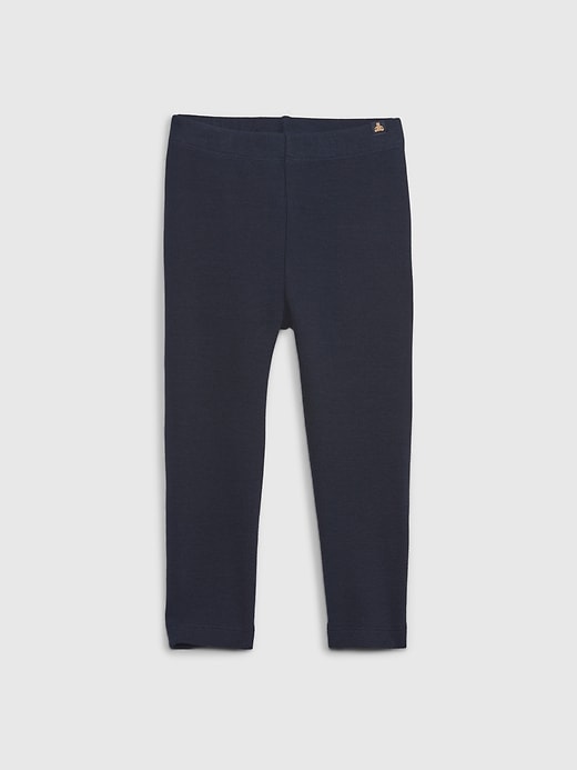 1 of 8 showing, with the color blue galaxy of product Toddler Mix and Match Rib Leggings