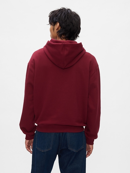 Image number 2 showing, Heavyweight Stitch Logo Hoodie