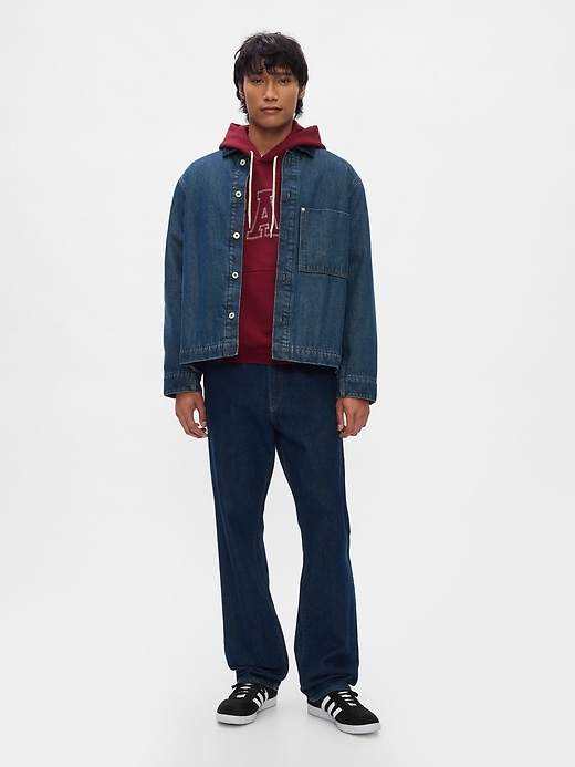 Image number 3 showing, Heavyweight Stitch Logo Hoodie