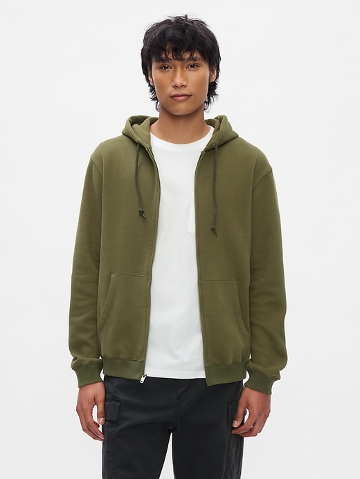 Image number 1 showing, VintageSoft Zip Hoodie