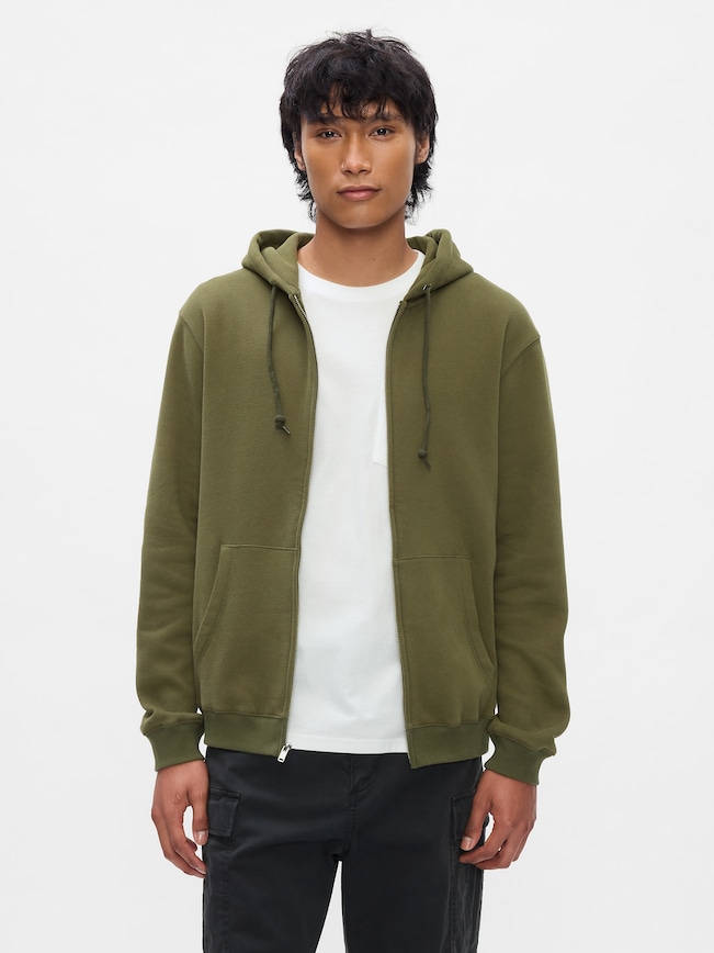 VintageSoft Zip Hoodie