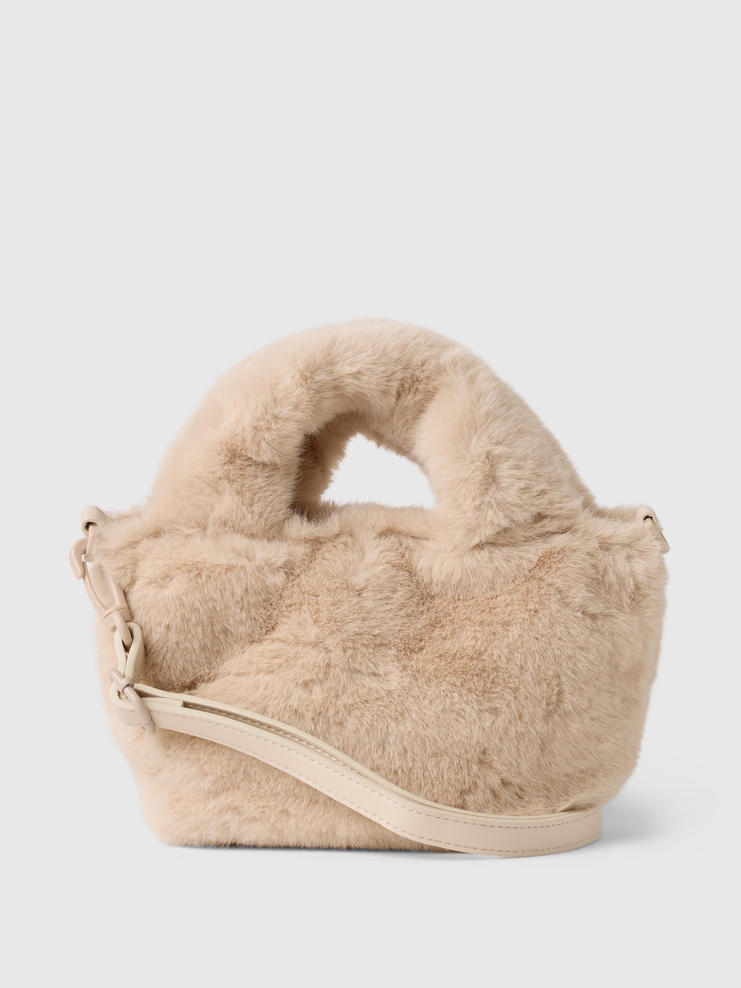 Faux fur crossbody bag best sale