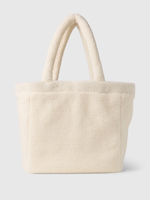 1 of 8 showing, with the color chino beige of product Sherpa Tote Bag