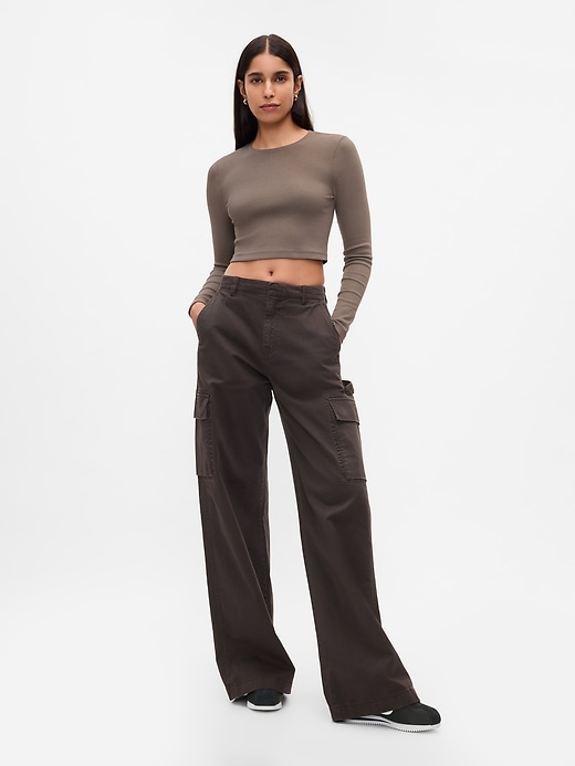 Image number 3 showing, Modern Cropped T-Shirt
