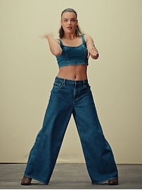 Mid Rise Extra Baggy Jeans