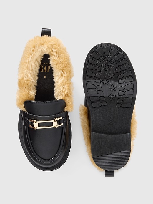 Image number 3 showing, Baby & Toddler Faux Fur Loafers