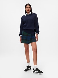 Shaded Gap Skirt