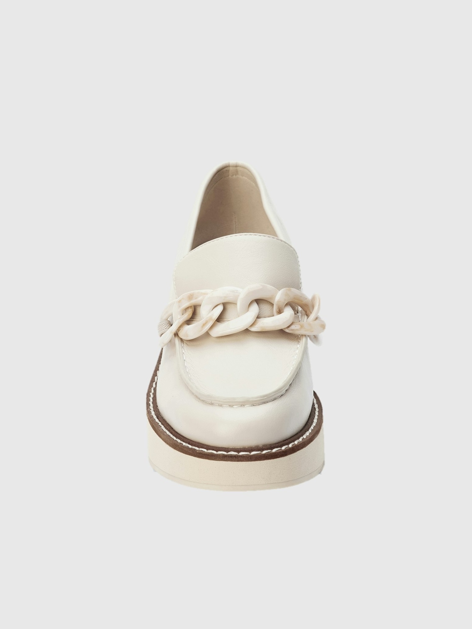 Женские туфли Gap Louie Platform Loafer, цвет: Кремовый — фото 4