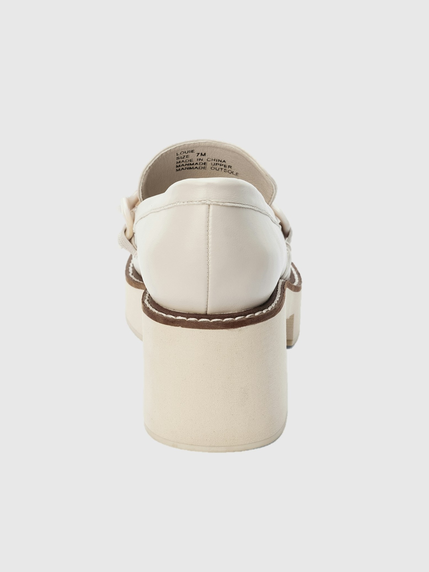 Женские туфли Gap Louie Platform Loafer, цвет: Кремовый — фото 5