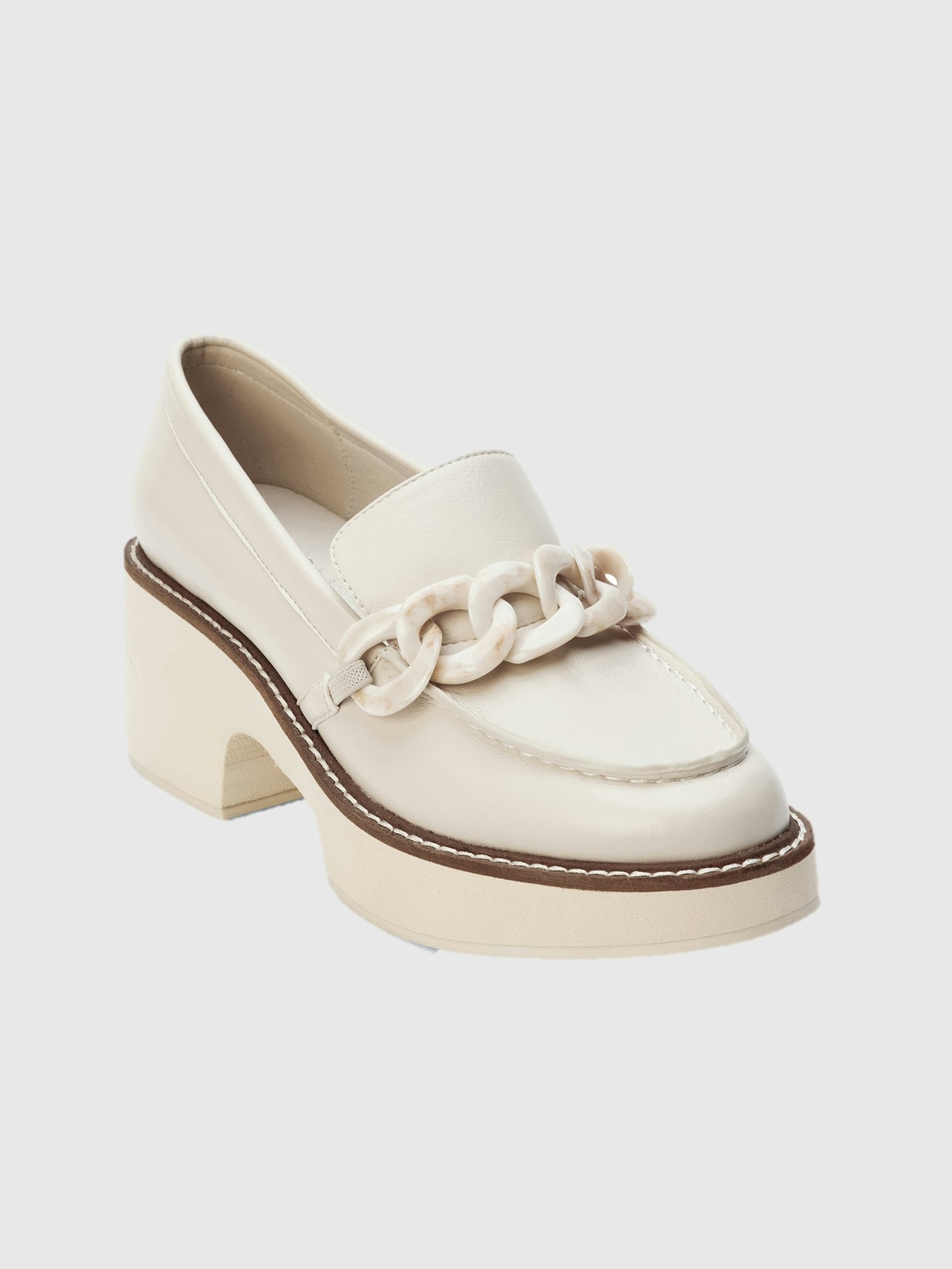 Женские туфли Gap Louie Platform Loafer, цвет: Кремовый — фото 2