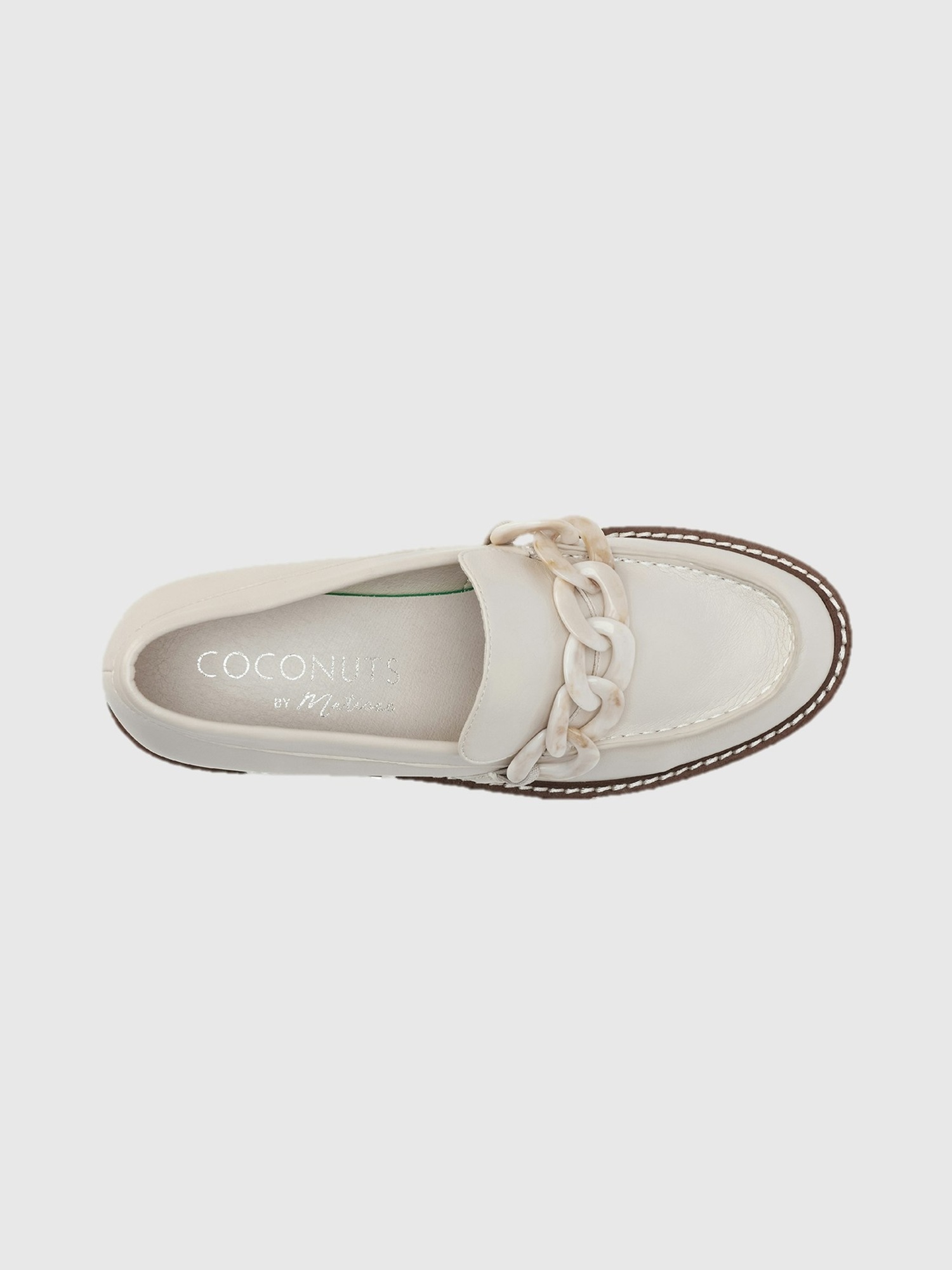 Женские туфли Gap Louie Platform Loafer, цвет: Кремовый — фото 6