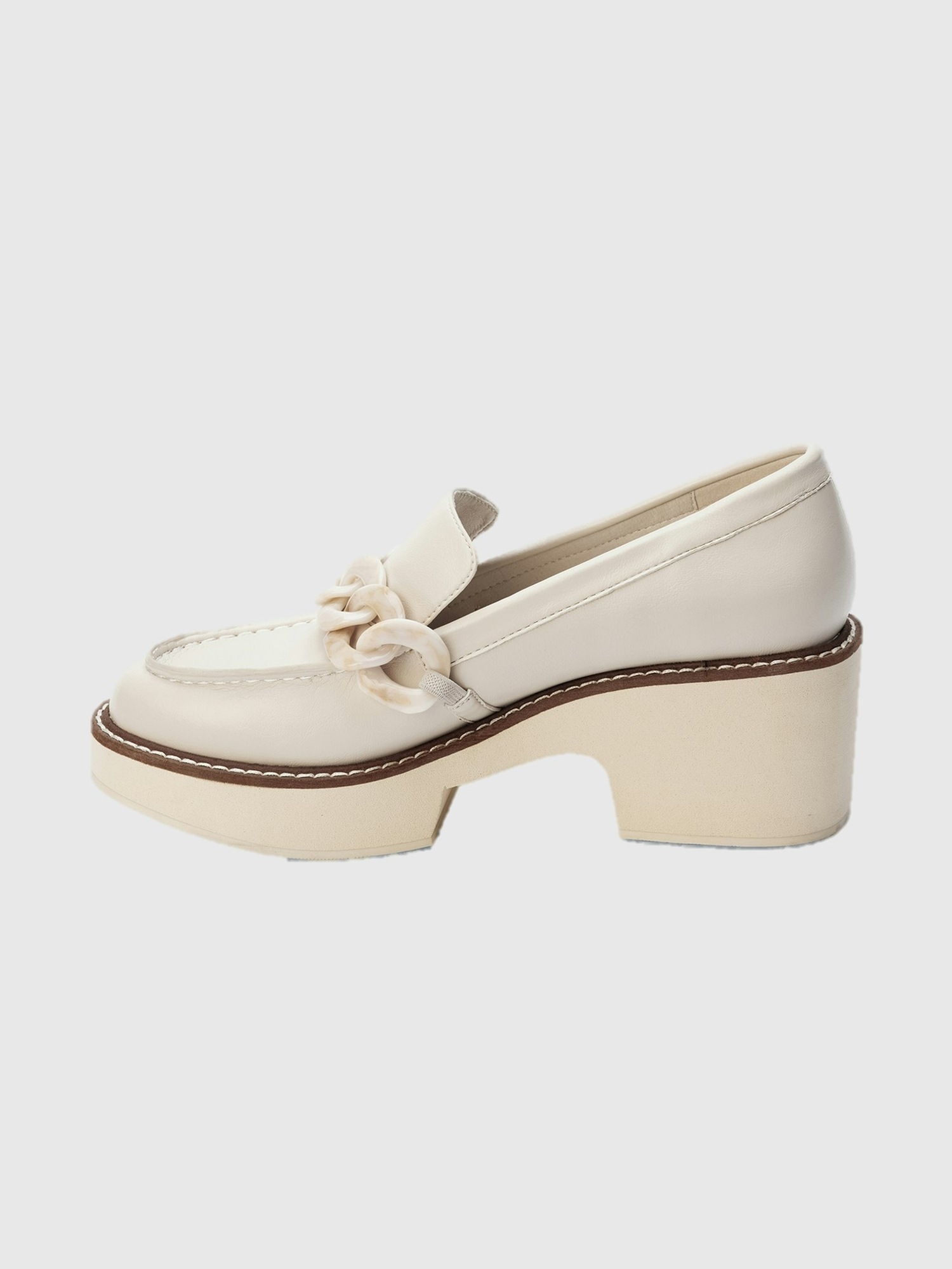 Женские туфли Gap Louie Platform Loafer, цвет: Кремовый — фото 3