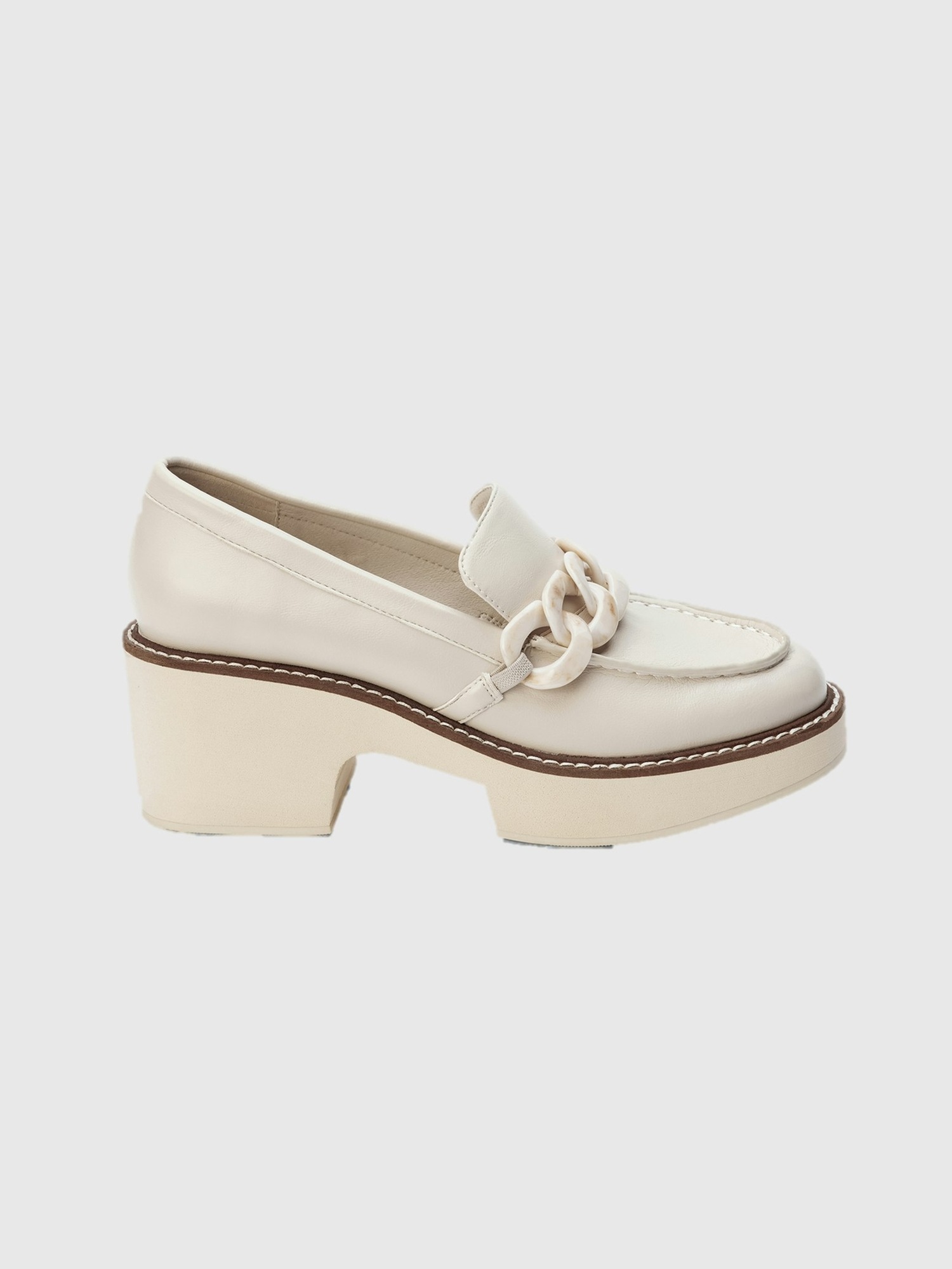 Женские туфли Gap Louie Platform Loafer, цвет: Кремовый