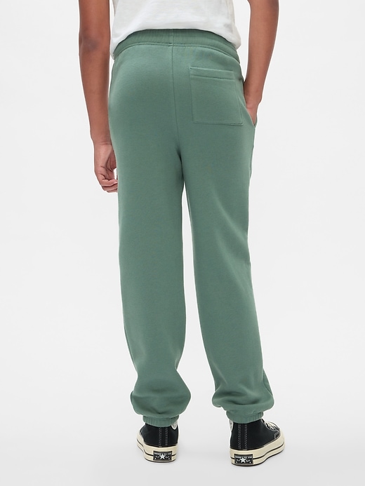 2 of 8 showing, with the color District green of product Kids DC™ Batman VintageSoft Logo Joggers