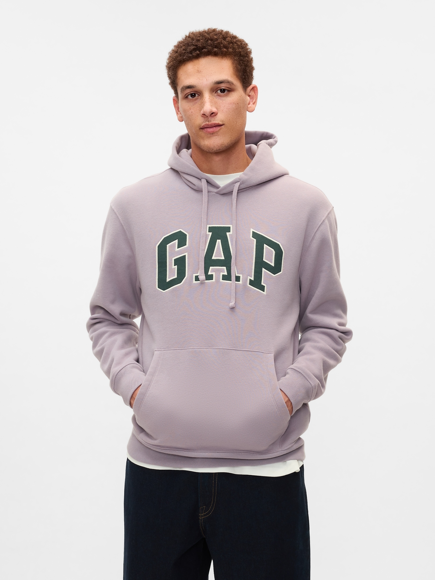 Front Big Arch Logo Graphic Sweatshirt