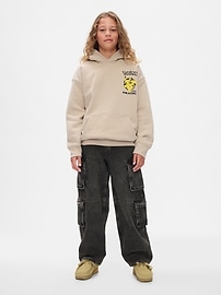 Kids Vintage Soft Graphic Hoodie