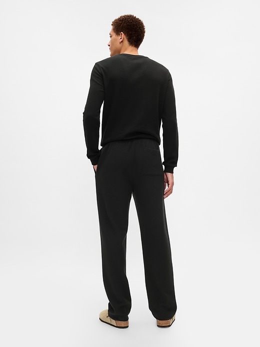 2 of 8 showing, with the color TRUE BLACK of product Relaxed PJ Joggers