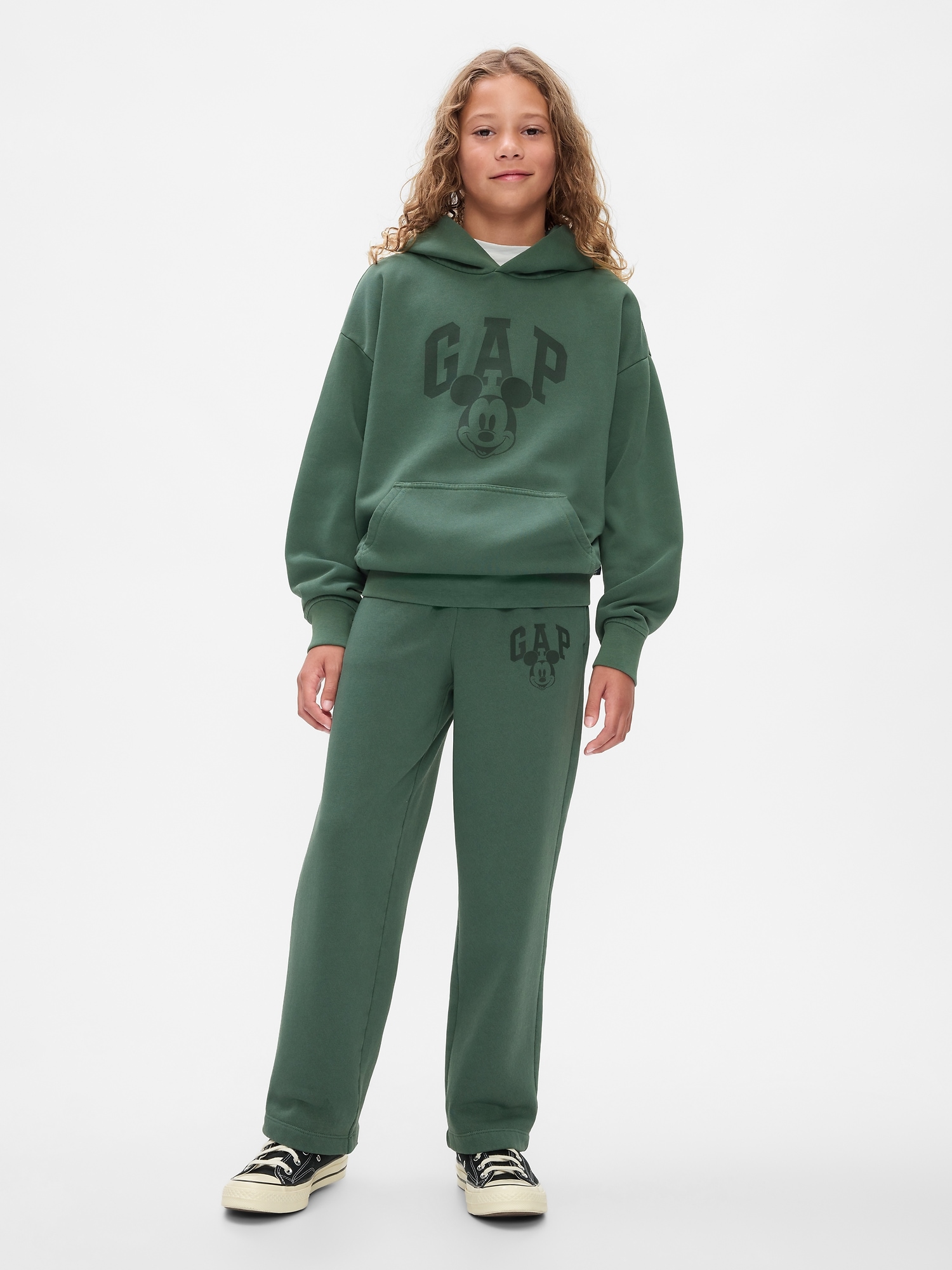 Gap × Disney Kids VintageSoft Mickey Mouse Logo Sweatpants