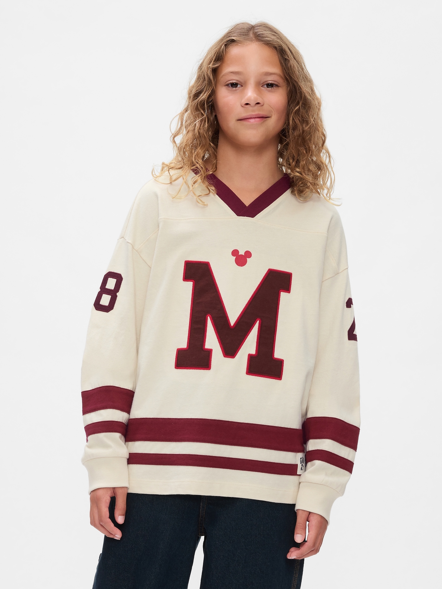 Gap Disney Kids Varsity Jersey T Shirt Gap