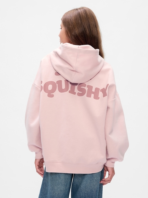 2 of 8 showing, with the color primitive of product Kids Vintage Soft Squishmallow Graphic Hoodie