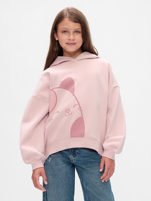 1 of 8 showing, with the color primitive of product Kids Vintage Soft Squishmallow Graphic Hoodie