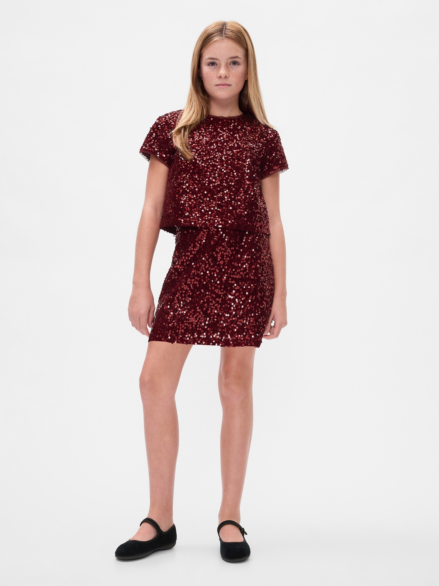 Sequin skirt gap hotsell