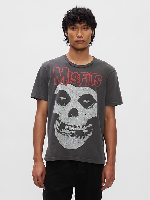 1 of 8 showing, with the color PANTHER of product Misfits Graphic T-Shirt