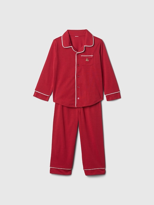 Image number 2 showing, Baby & Toddler Recycled PJ Set