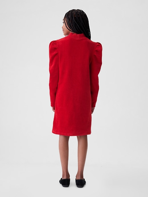 Image number 2 showing, Kids Puff-Sleeve Corduroy Dress
