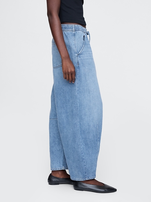 Image number 3 showing, Mid Rise Easy Horseshoe Jeans