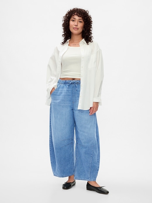 Image number 5 showing, Mid Rise Easy Horseshoe Jeans