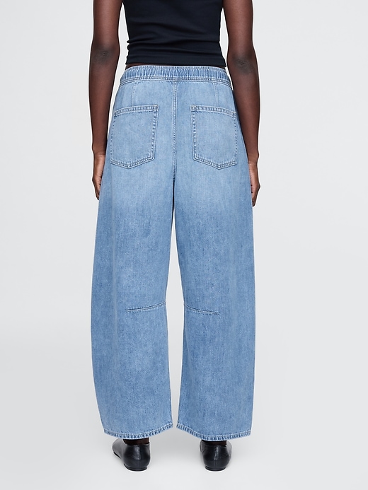 Image number 4 showing, Mid Rise Easy Horseshoe Jeans