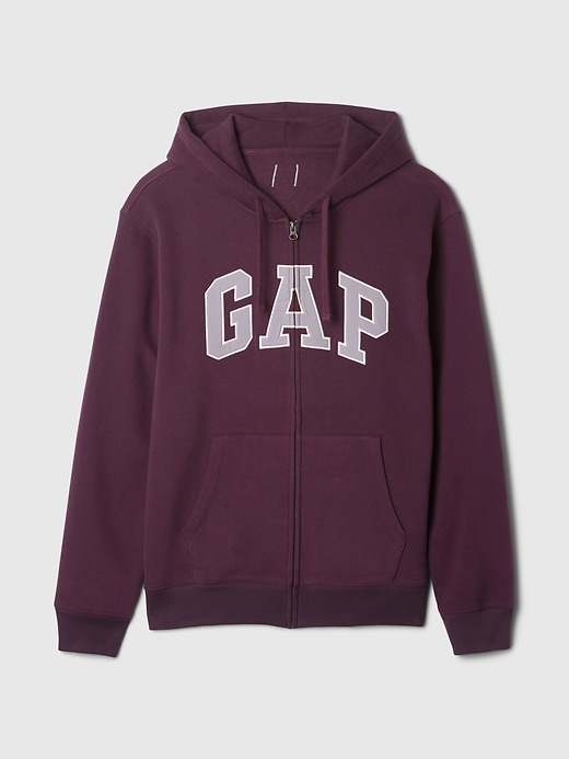 Adult VintageSoft Arch Logo Full-Zip Hoodie | Gap Adult VintageSoft Arch Logo Full-Zip Hoodie | Gap