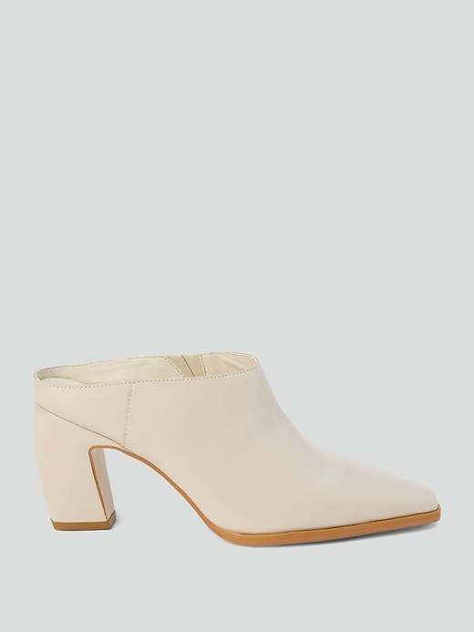 1 of 8 showing, with the color BONE of product McCarthy Heeled Mule
