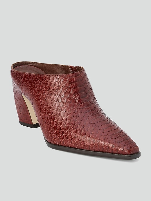 2 of 8 showing, with the color RED SNAKE of product McCarthy Heeled Mule