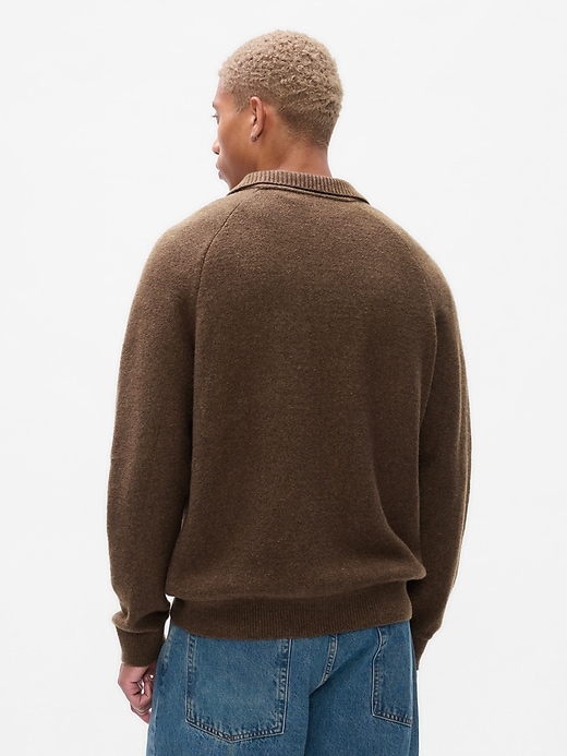 Image number 2 showing, CashSoft Sweater Polo