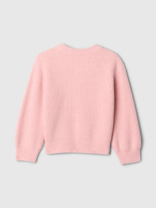Image number 3 showing, Baby & Toddler CashSoft Bow Sweater