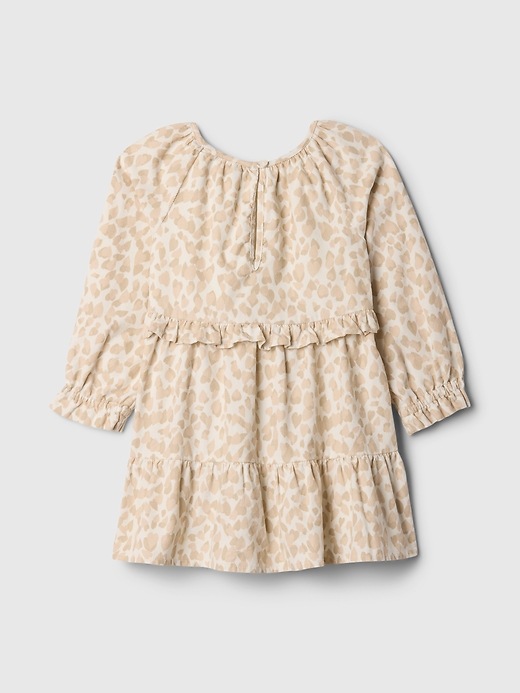 Image number 3 showing, Baby & Toddler Tiered Leopard Corduroy Dress