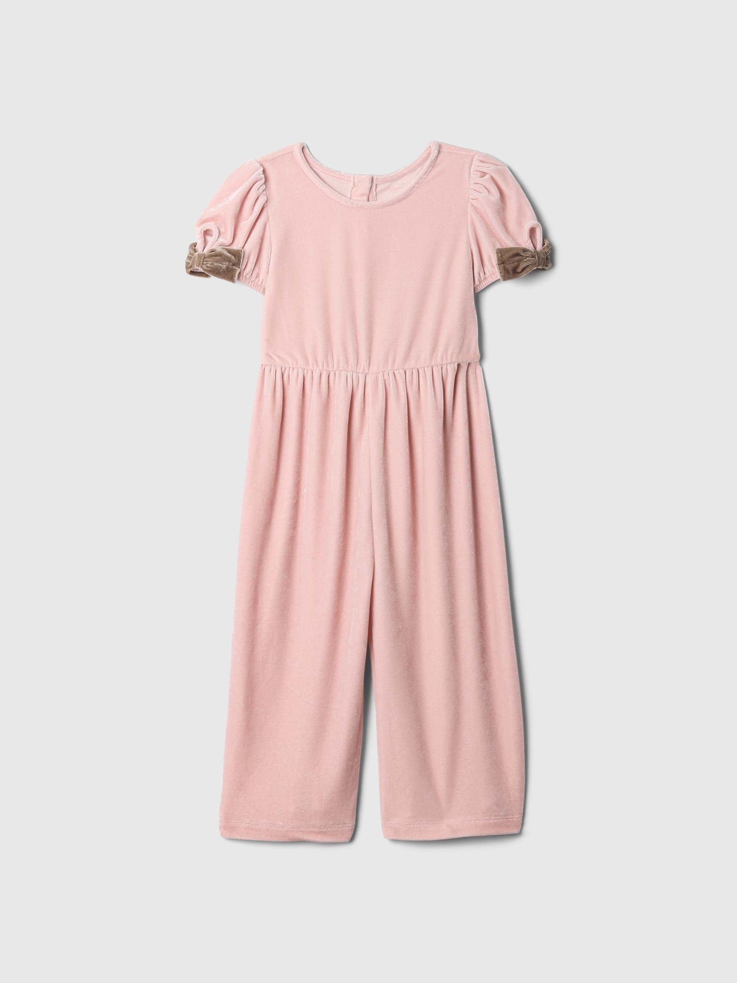 Gap Toddler Velour Bow Sleeve Jumpsuit