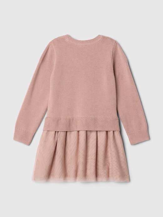Image number 3 showing, Baby & Toddler 2-in-1 Sweater Tulle Dress