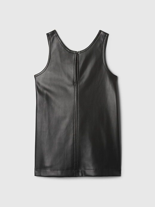 スカート Herlipto vegan leather jumper dress Baby & Toddler Vegan Leather Jumper Dress | Gap