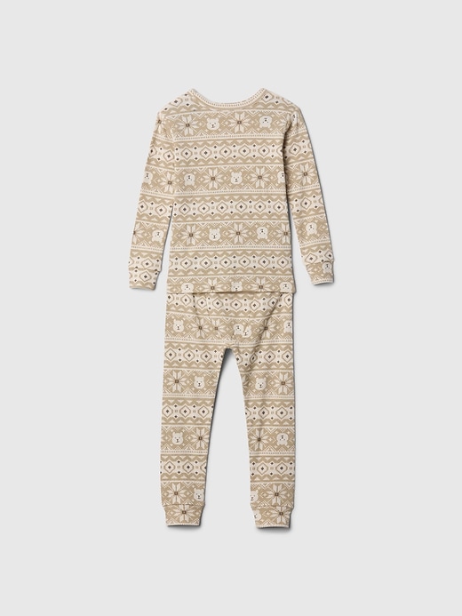 Image number 2 showing, Baby & Toddler Organic Brushed Cotton Holiday PJ Set